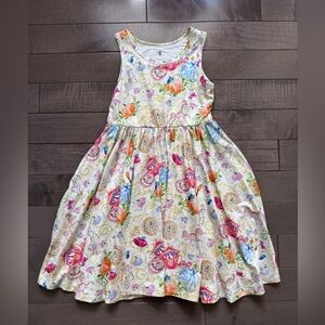 Charlie’s Project Kids Dress with Whimsical Print